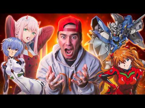 Video thumbnail: I Watched MECHA ANIME for THE FIRST TIME! (Gundam, Evangelion, Darling in the Franxx)
