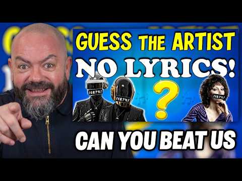 Video thumbnail: Guess The Artist… With NO LYRICS! 🎵 DIFFICULT Music Quiz REACTION | OFFICE BLOKES REACT!!