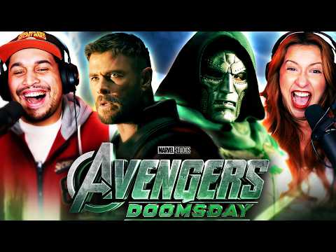 Video thumbnail: AVENGERS: DOOMSDAY TRAILER REACTION – THIS IS GOING TO BE INSANE