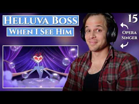 Video thumbnail: Pro Opera Singer Reaction & ANALYSIS | When I See Him | Helluva Boss