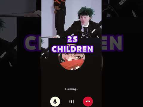 Video thumbnail: MHA Voice Actors Have Twenty-Five Children