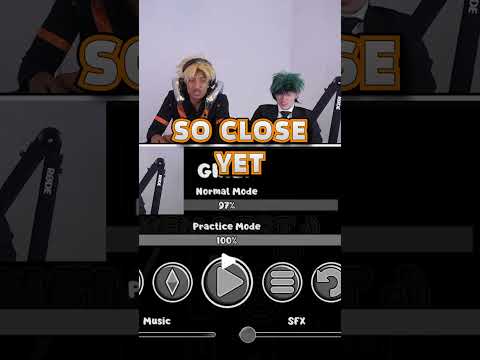 Video thumbnail: MHA Voice Actors React to Geometry Dash CRINGE