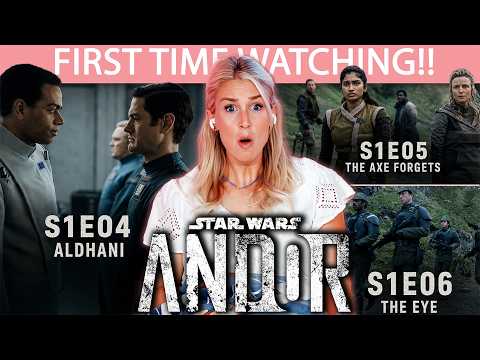 Video thumbnail: ANDOR (S1:4-6) | FIRST TIME WATCHING | TV REACTION