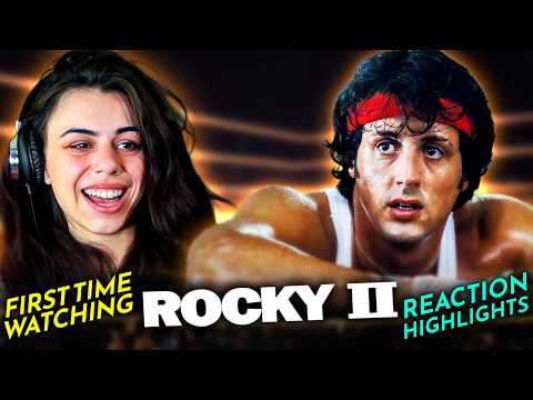 Video thumbnail: Leia orders another round of ROCKY II (1979) Movie Reaction FIRST TIME WATCHING