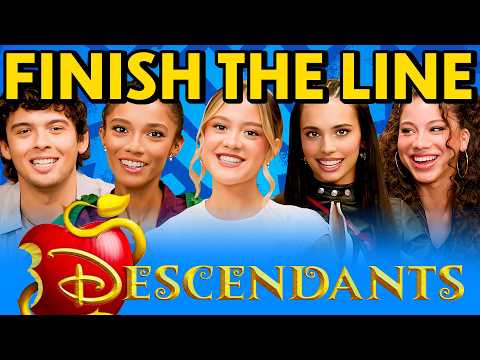 Video thumbnail: Cast of Descendants: Wicked Wonderland Tries To Finish Their Lines!