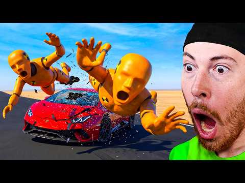Video thumbnail: CRAZY CAR CRASH ANIMATIONS! *No Seatbelt*
