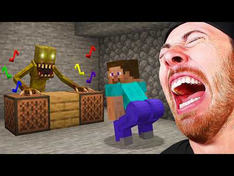 Video thumbnail: Funniest Minecraft Moments! TRY NOT TO LAUGH