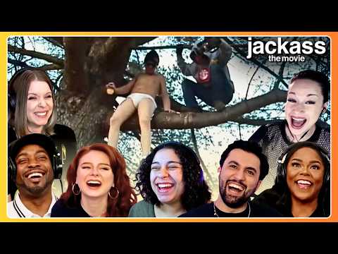 Video thumbnail: This Might Be The Dumbest Stunt Ever | Jackass: The Movie (2002) Movie Reaction Compilation