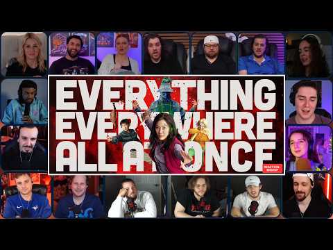 Video thumbnail: EVERYTHING EVERYWHERE ALL AT ONCE (2022) REACTION MASHUP