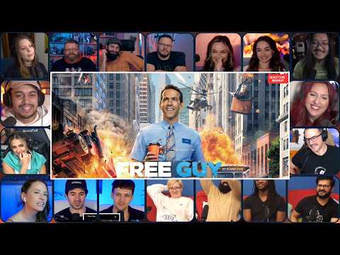 Video thumbnail: FREE GUY (2021) REACTION MASHUP