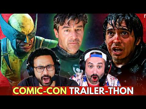 Video thumbnail: Lanterns, Resident Evil, Marvel's Wolverine, & Ebenezer SDCC TRAILER REACTIONS!!