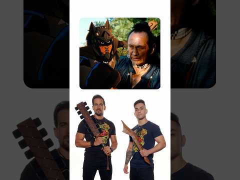 Video thumbnail: Aztec Batman Macuahuitl vs Gunstock War Club | Weapon Breakdown #shorts