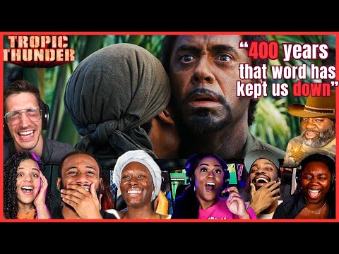Video thumbnail: Crying Laughing at RDJ's "For 400 Years" Scene! | Tropic Thunder (2008) Reaction Mashup