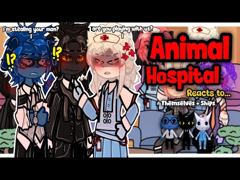 Video thumbnail: (🇺🇸🇧🇷) Animal Hospital Reacts To Themselves || +Ships || Part 8/? || Angst/Fluff || 2x Speed | GACHA