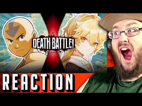 Video thumbnail: Aang VS Aether (Avatar VS Genshin Impact) | DEATH BATTLE! REACTION!!!
