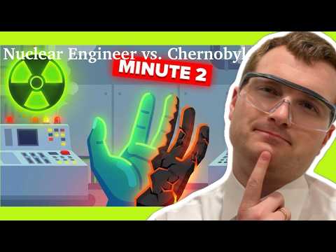 Video thumbnail: Chernobyl Control Room Minute by Minute - Nuclear Engineer Reacts to Infographics Show