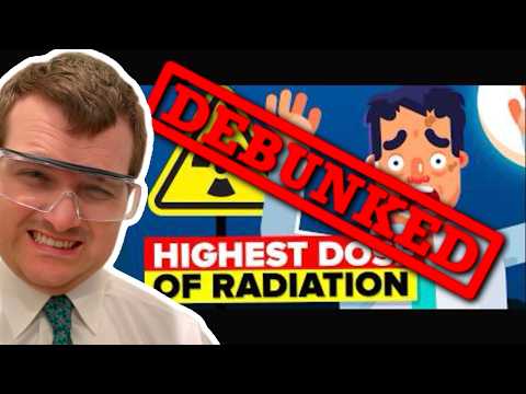 Video thumbnail: Highest Dose of Radiation? - Debunked - Nuclear Engineer Reacts to Infographic Show