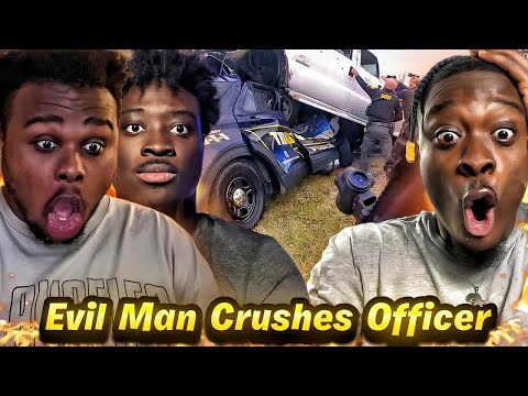 Video thumbnail: Evil Man Crushes Officer With His Truck Reaction!