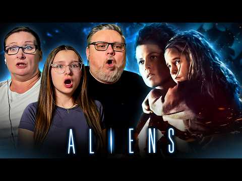 Video thumbnail: Daughter Watches ALIENS For The First Time | GAME OVER MAN! | Full Reaction