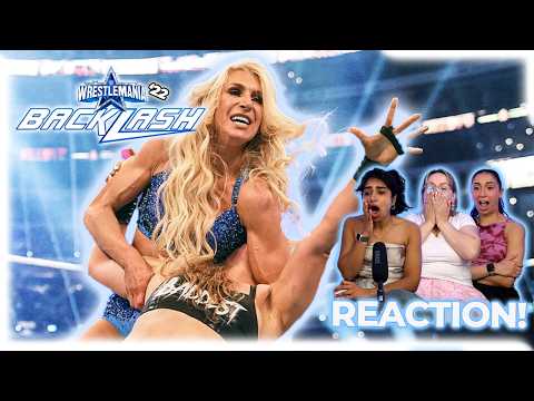 Video thumbnail: Submit to The Divas! Reacting to Charlotte Flair vs Ronda Rousey "I Quit" Match at Backlash 2022!