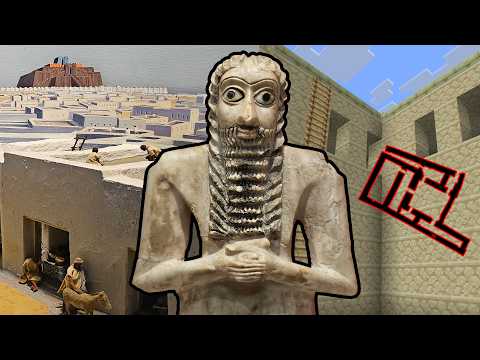 Video thumbnail: Recreating Ea-Nasir’s house in Minecraft