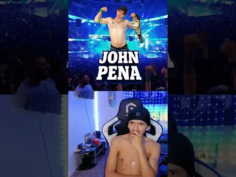 Video thumbnail: WWE MAGIC REACTIONS with THE CHAMP JOHN PENA 😱 #magic #funny #shorts #youtubeshorts #fyp