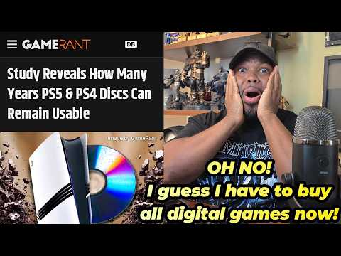 Video thumbnail: Physical Game Discs Only Last 10 to 20 YEARS!