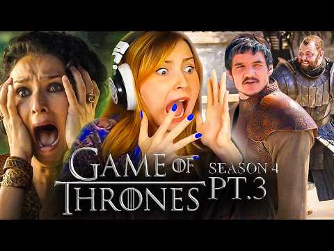 Video thumbnail: THESE GAME OF THRONES EPISODES ARE *BRUTAL* | S4 Ep7-8 REACTION