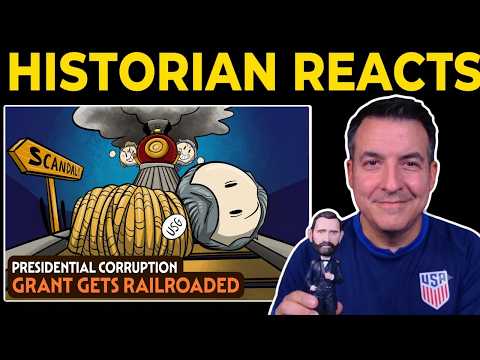 Video thumbnail: The Railroad Scandal: Ulysses S. Grant 2 - Extra History Reaction