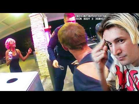 Video thumbnail: Gen-Z Couple's Traffic Stop Keeps Getting Worse | xQc Reacts