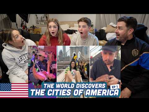 Video thumbnail: New Zealand Family react to World Cup Fans SHOCKED with Big City America! (Dallas, NYC & Boston!)