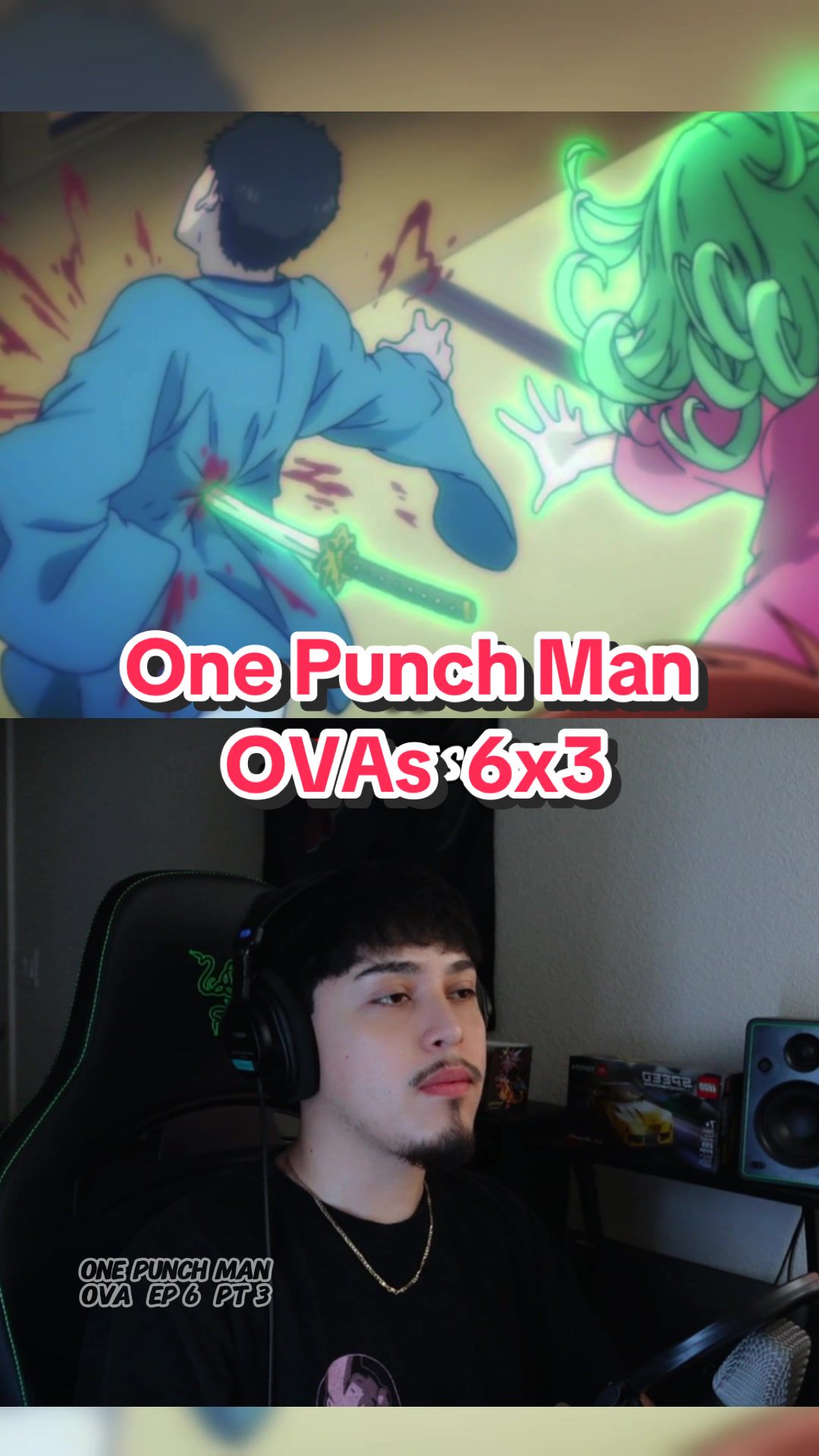Video thumbnail: Terrible Tornado Attacks Zombie Man | One Punch Man OVA Reaction
