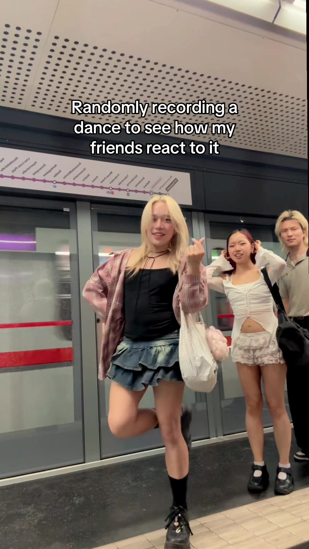 Video thumbnail: Seeing How My Friends React to a Random Dance Trend