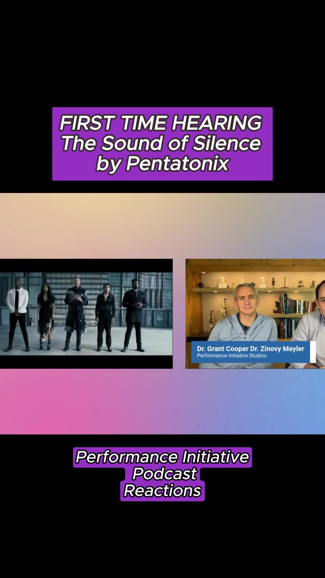 Video thumbnail: First Time Hearing Pentatonix ‘The Sound of Silence’