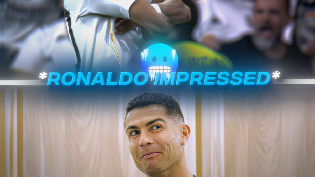 Video thumbnail: Ronaldo Reacts to Mbappé Destroying Barcelona